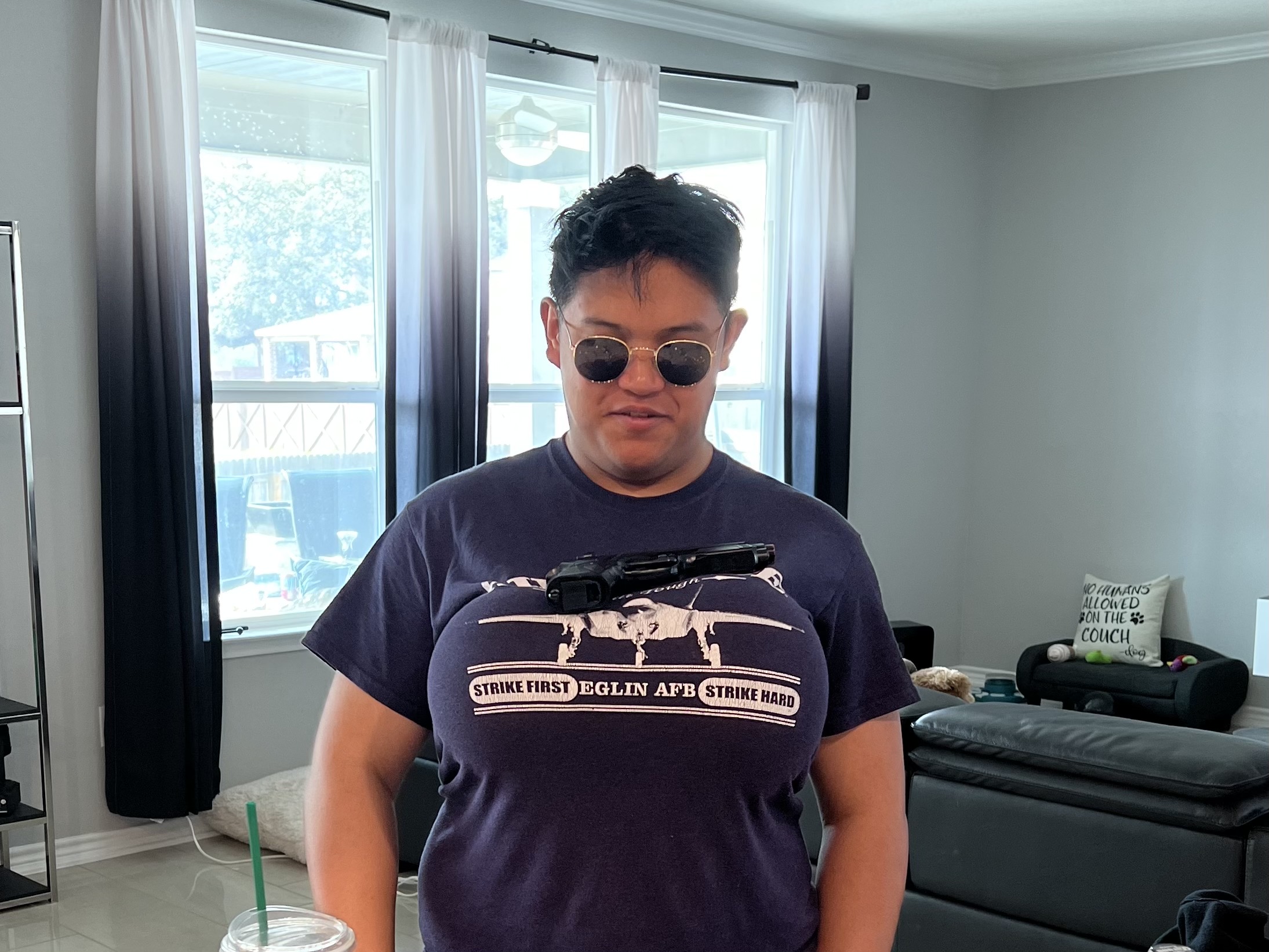 Have it both ways. Okay but fr we painted the orange tip and look how good it looks.