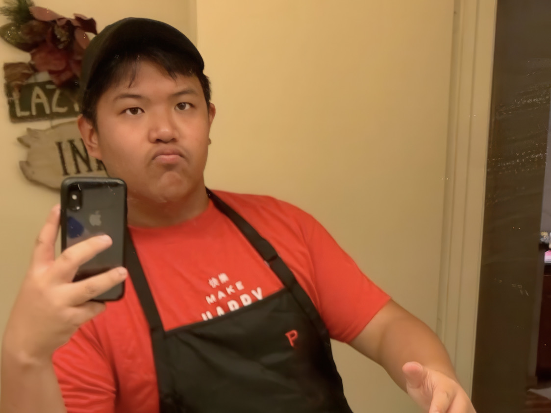 Order up. My friend James, the manager, said I'm ready to be CEO.